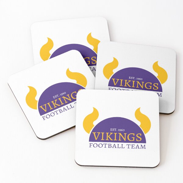 Item preview, Vikings Football (Blue) designed and sold by Giuseppe-Jones.