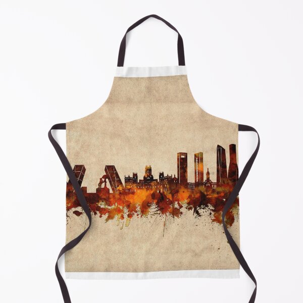 Item preview, madrid skyline vintage designed and sold by BekimART2.