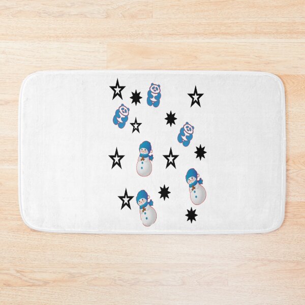 Item preview, Panda snow man sticker  designed and sold by Hamaridukaan.