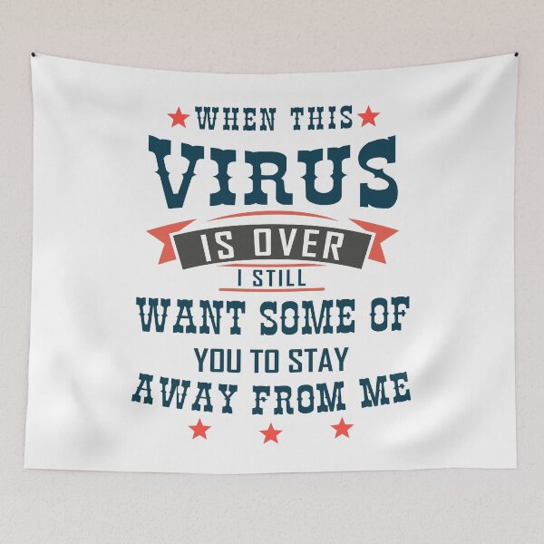 Item preview, When This Virus Is Over T-Shirt, I Still Want Some Of You To Stay Away From Me, Quarantine Shirt, Social Distancing Shirt designed and sold by UniqueStylistic.