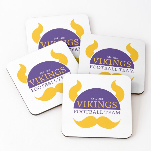 Item preview, Vikings Football (Mustache) designed and sold by Giuseppe-Jones.