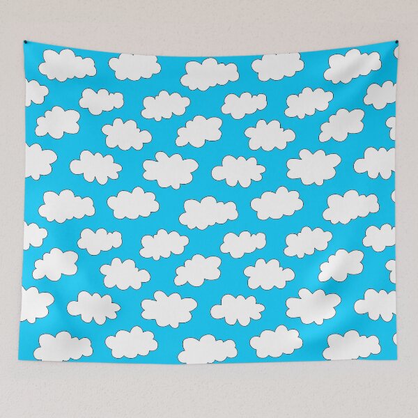 Item preview, Fluffy Clouds Pattern designed and sold by Artberry.
