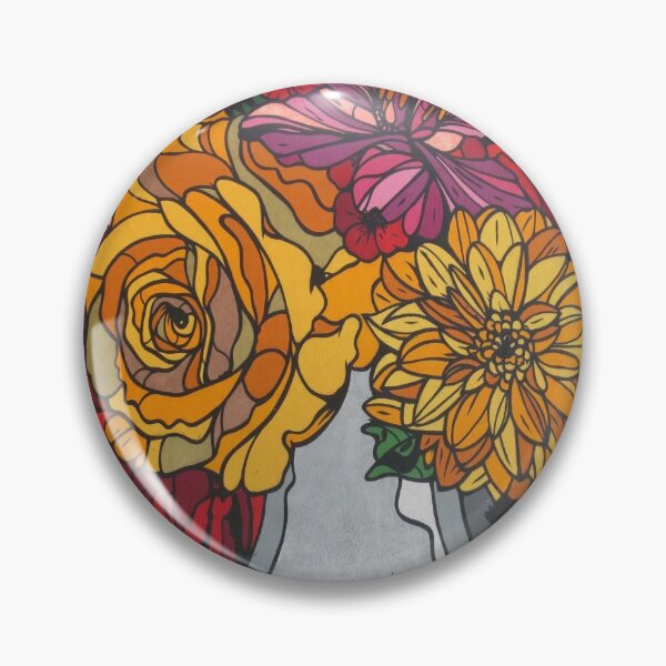 Item preview, Floral design pattern designed and sold by bubble-bulb.