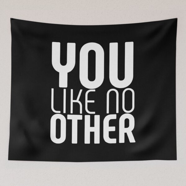Item preview, You Like No Other | inspirational quote | motivational quote designed and sold by esteemart.
