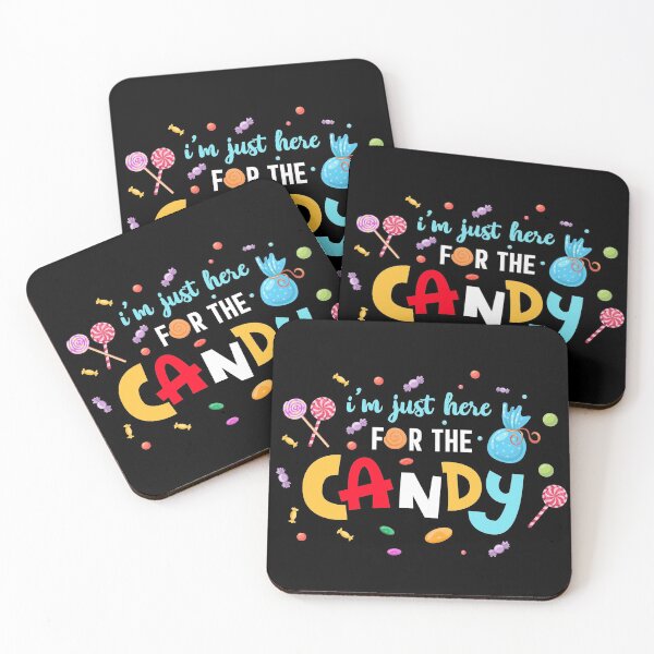 Item preview, I'm Just Here For The Candy Lollipops, Sweets & Gummi Worms designed and sold by wackodesign.