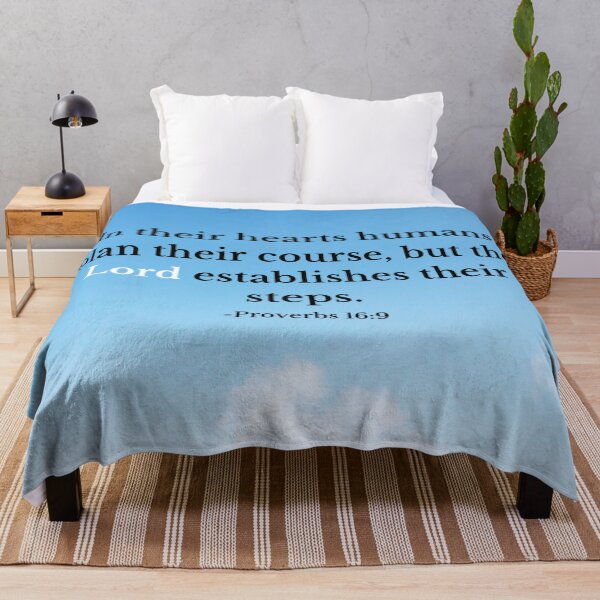 Item preview, Stones on Water - Proverbs 16: 9 Bible designed and sold by Liberating-Art.