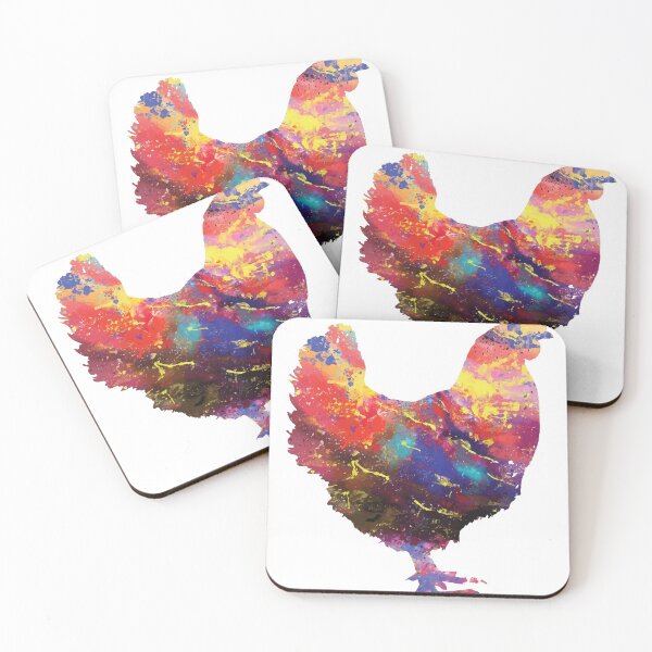 Item preview, Chicken 607 Watercolor Map Yoga Quote Definition D designed and sold by vividpixelusa.