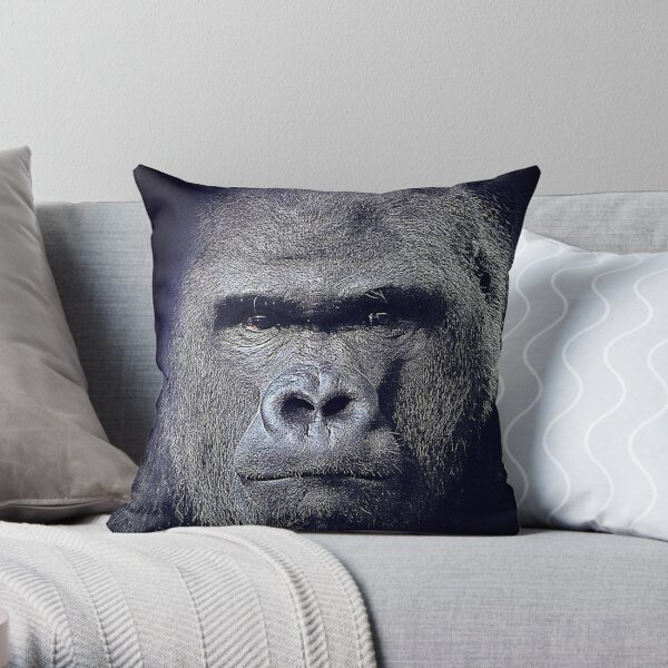 Gorilla Bust - Gorilla - Pillow