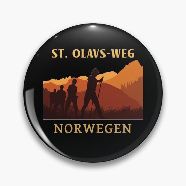 Item preview, St. Olavs path, pilgrimage, pilgrimage, hiking, hikers designed and sold by ThommyBLN.
