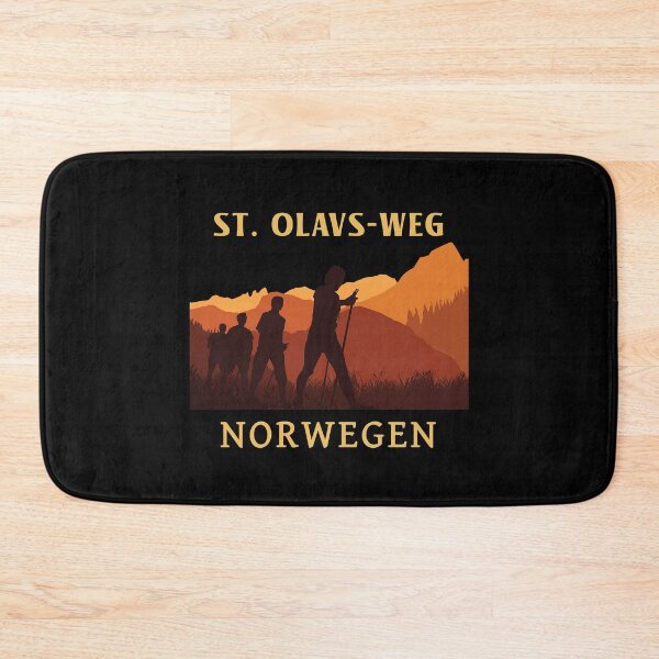 Item preview, St. Olavs path, pilgrimage, pilgrimage, hiking, hikers designed and sold by ThommyBLN.