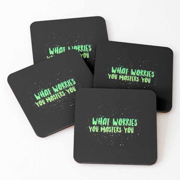 Item preview,  What worries you, masters you. (3) designed and sold by Fit & Fun  Gallery.