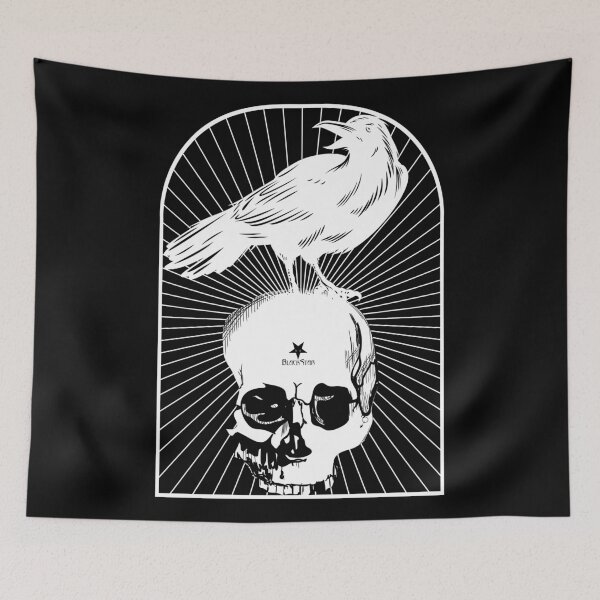 Item preview, Skull and Raven designed and sold by Black Star.