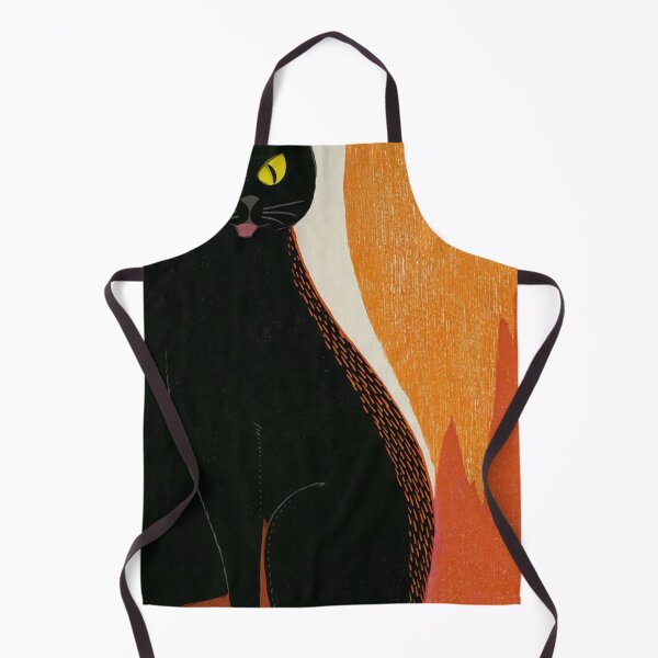Item preview, Black Pretty Cat Painting designed and sold by angla vargzt.