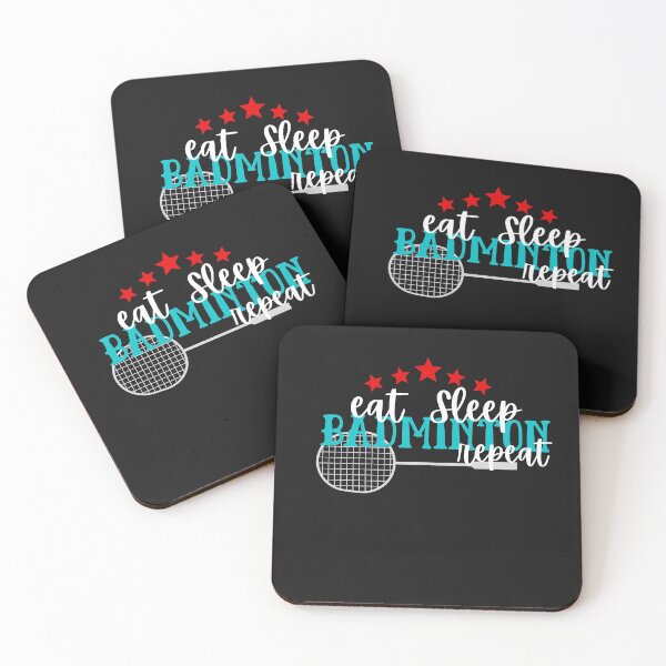 Item preview, Eat Sleep Badminton Repeat				 designed and sold by bonus24.