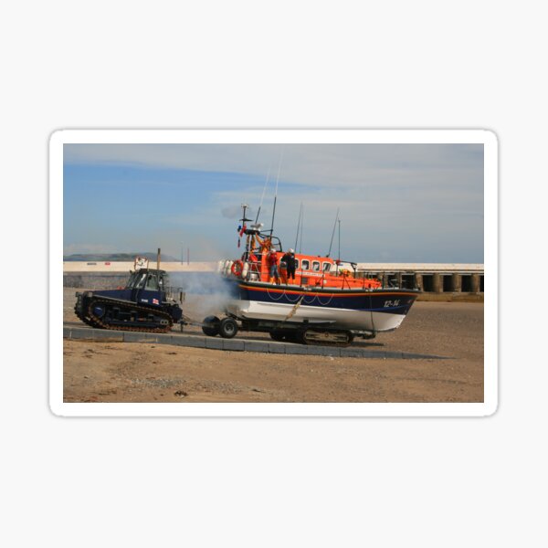 Launching The Ramsey Lifeboat Sticker