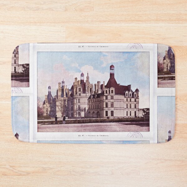 Item preview, Chateau Chambord French Countryside Antique Photograph designed and sold by HumanlineImages.