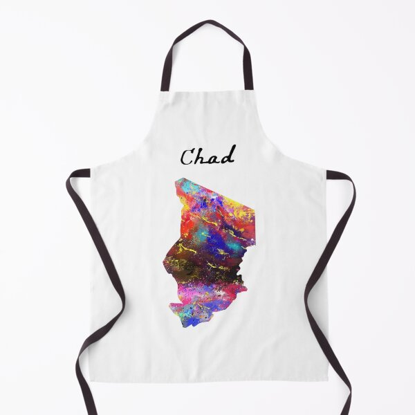 Item preview, Chad 606 Watercolor Map Yoga Quote Definition Desi designed and sold by vividpixelusa.