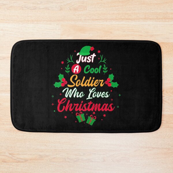 Item preview, Just a Cool Soldier Who Loves Christmas - Gift designed and sold by yeknow.