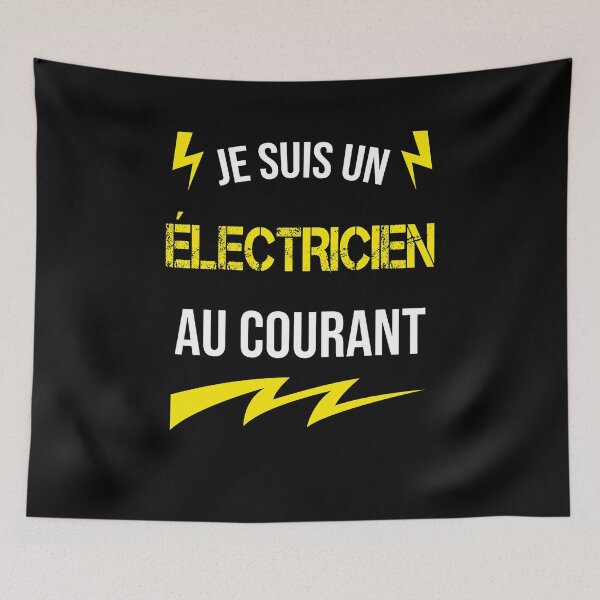 Item preview, electrician humor t shirt designed and sold by Catcrea.