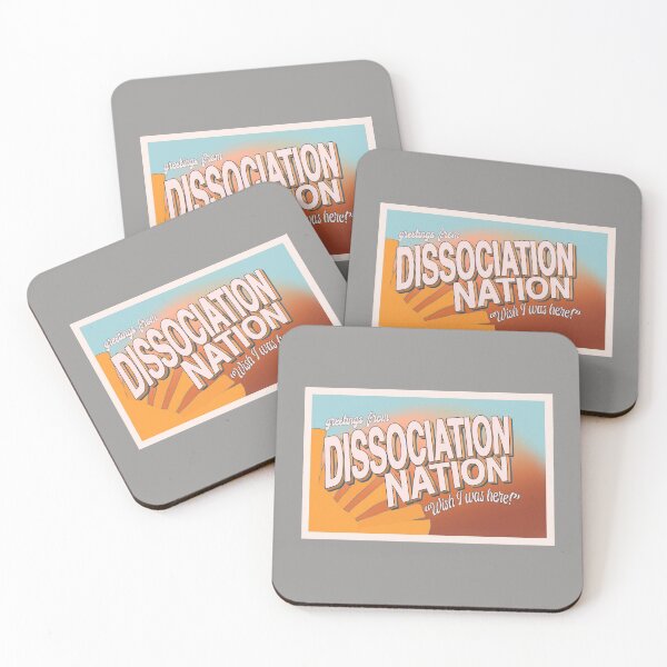 Item preview, Dissociation Nation Postcard designed and sold by SketchySira.