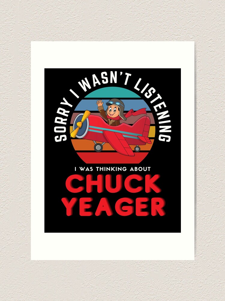 Rip Chuck Yeager Bell X 1 Art Print For Sale By Trendo Redbubble