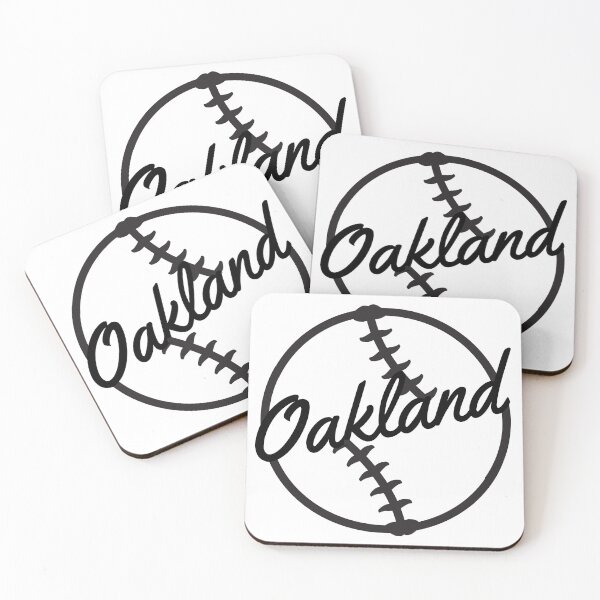 Item preview, Oakland Baseball (Black) designed and sold by Giuseppe-Jones.
