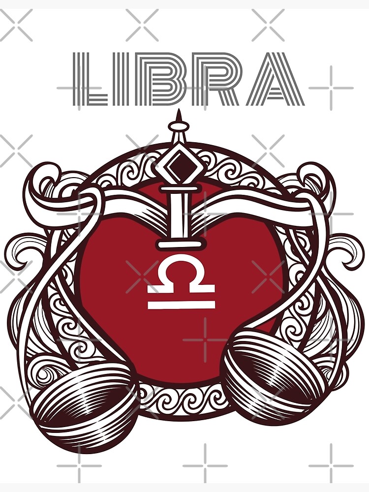 A ZODIAC SIGN test LIBRA THE BALANCE Poster