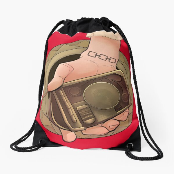 The Cry for Help Drawstring Bag