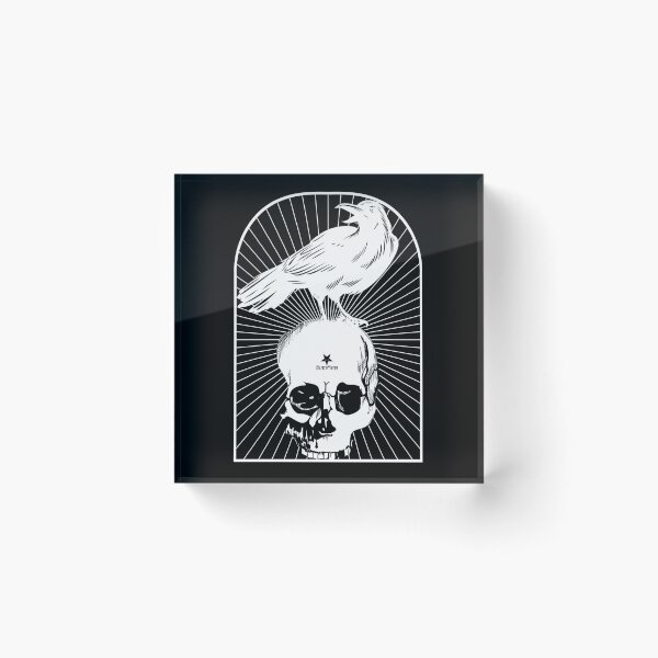 Item preview, Skull and Raven designed and sold by Black Star.