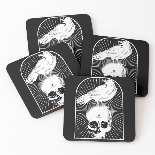 Item preview, Skull and Raven designed and sold by Black Star.