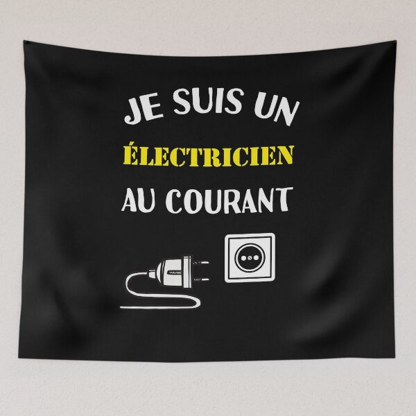 Item preview, electrician profession humor designed and sold by Catcrea.