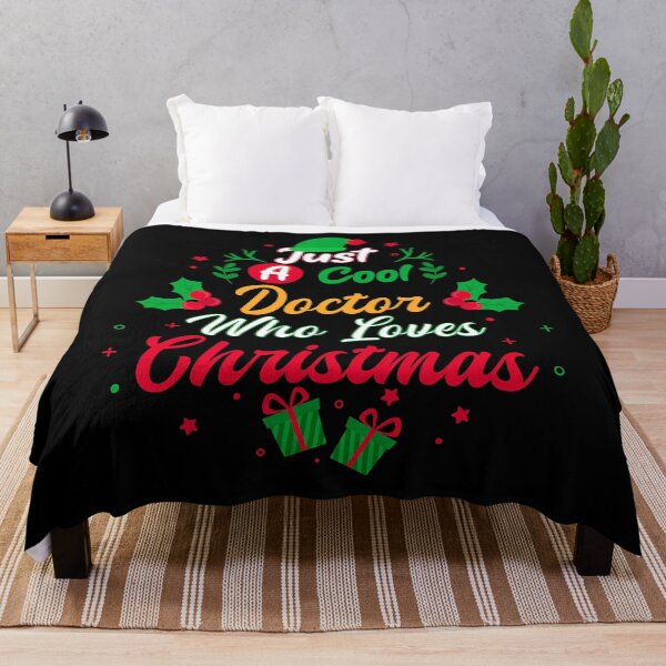 Item preview, Just a Cool Doctor Who Loves Christmas - Gift designed and sold by yeknow.
