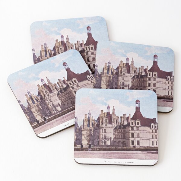Item preview, Chateau Chambord French Countryside Antique Photograph designed and sold by HumanlineImages.