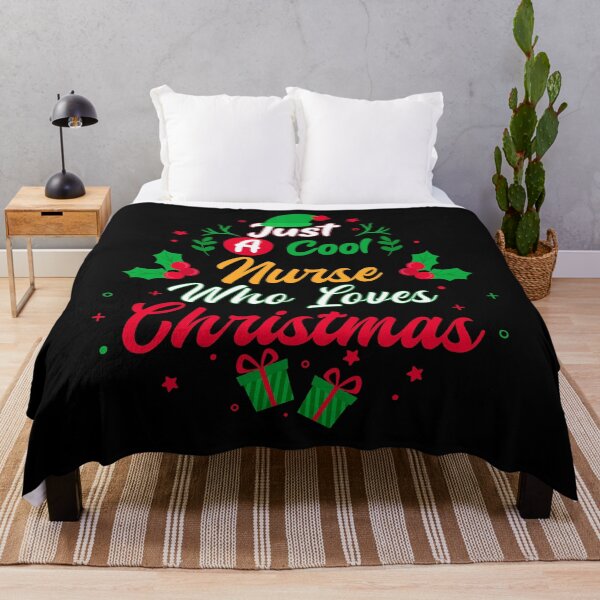 Item preview, Just a Cool Nurse Who Loves Christmas - Gift designed and sold by yeknow.