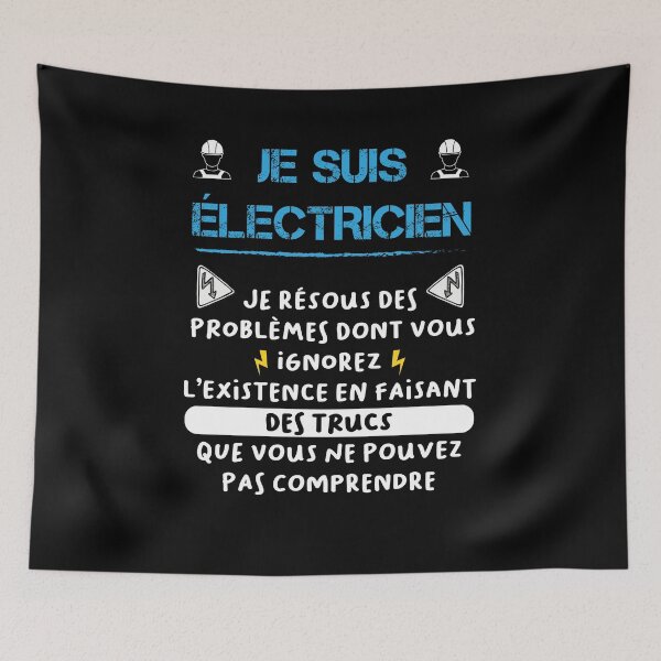 Item preview, electrician humor t shirt designed and sold by Catcrea.