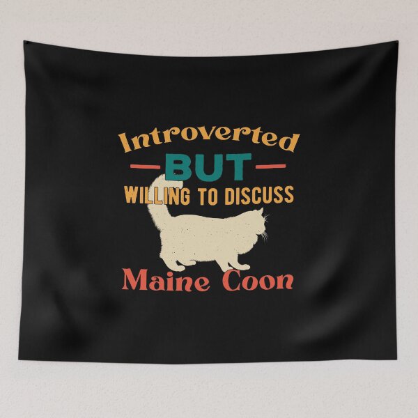 Item preview, Funny Maine Coon designed and sold by artworkbyrihen.