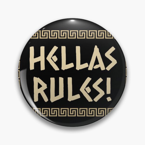 Item preview, Hellas Rules! designed and sold by Legit Hooligan.