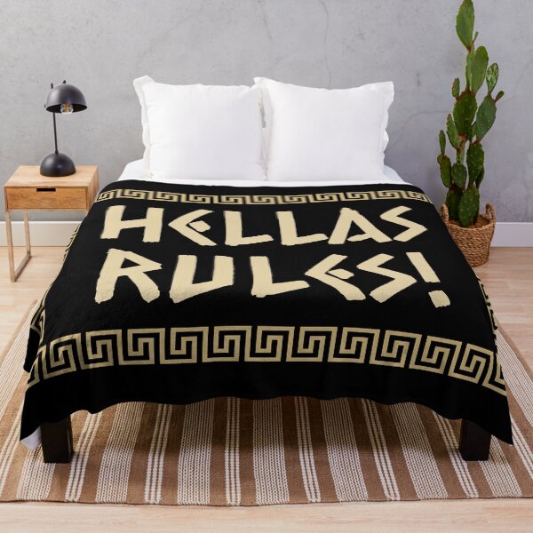 Item preview, Hellas Rules! designed and sold by Legit Hooligan.
