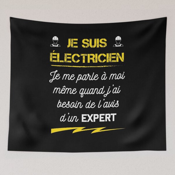 Item preview, electrician t shirt designed and sold by Catcrea.