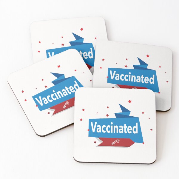 Item preview, Coronavirus Vaccinated designed and sold by PrintBrint.