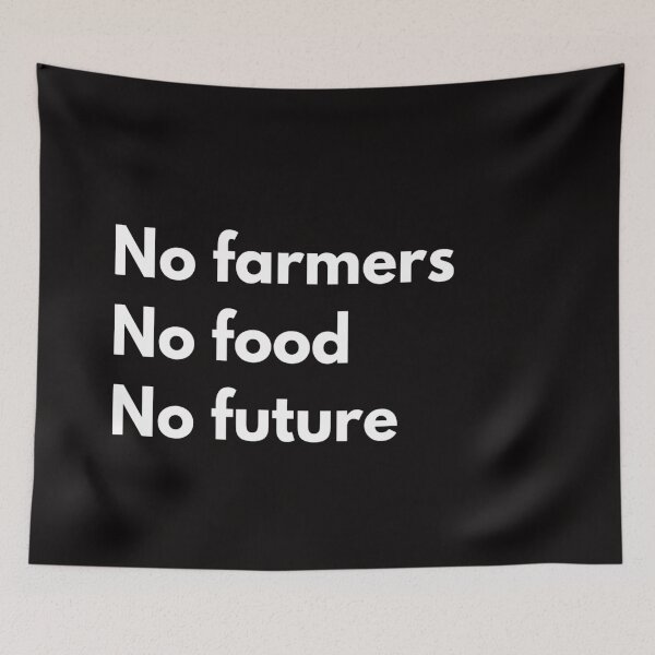 Item preview, No Farmers No Food No Future designed and sold by Esmilna Castillo.