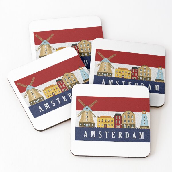 Item preview, Amsterdam city designed and sold by urban-color.