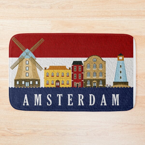 Item preview, Amsterdam city designed and sold by urban-color.