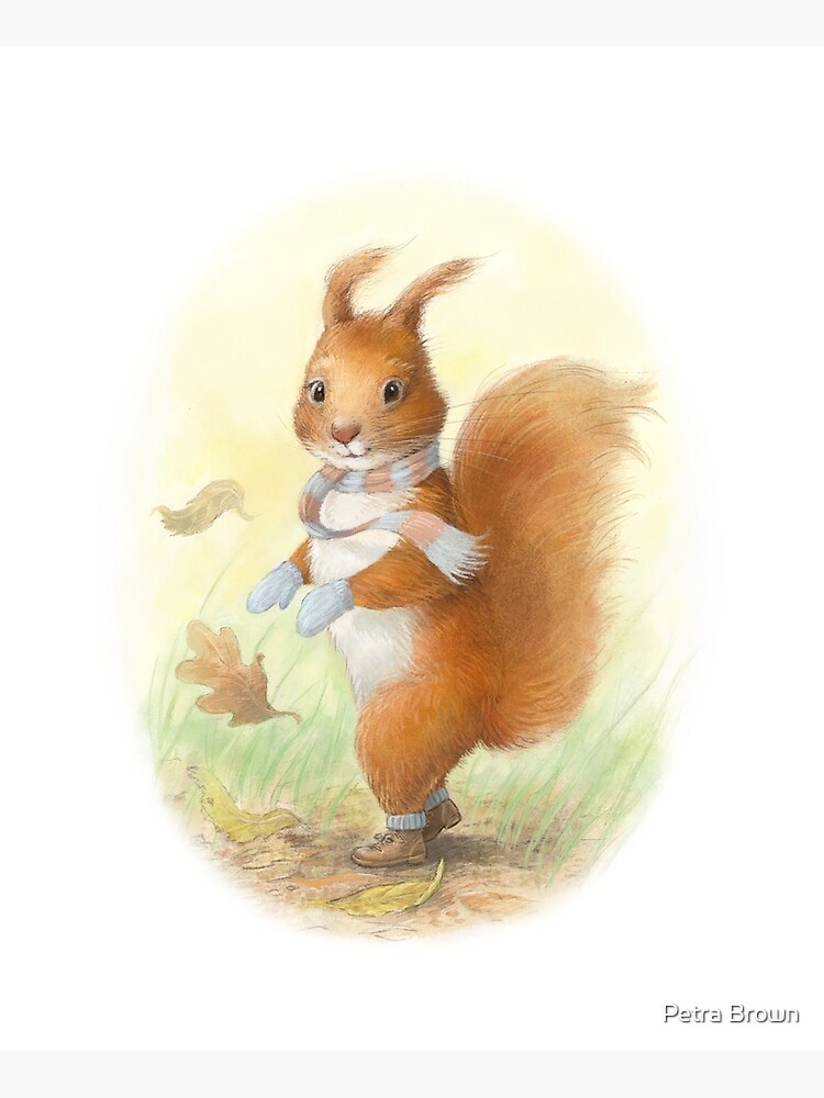 Windy Day Squirrel by mydododied