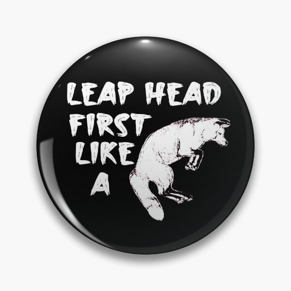 Item preview, Leap Head First Like A Fox designed and sold by Wolf-Soul-Art.
