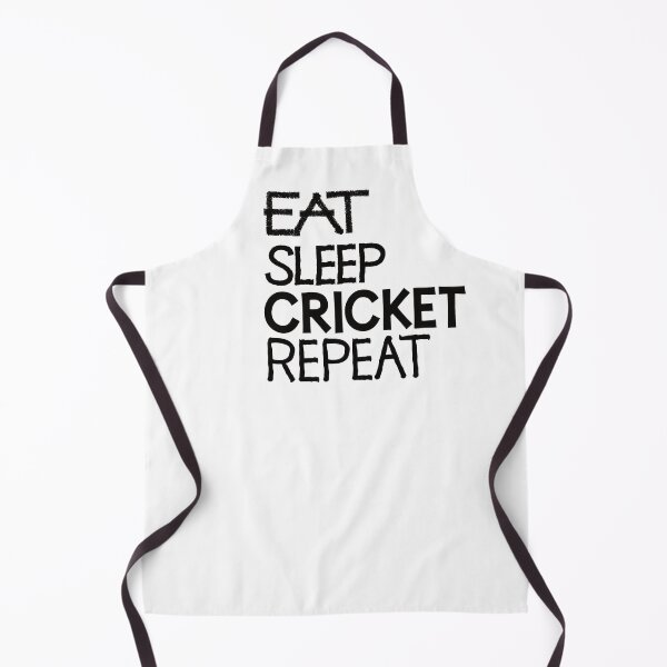 Item preview, Eat sleep cricket repeat designed and sold by ReluctantChickn.