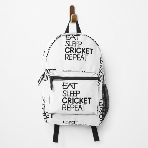 Item preview, Eat sleep cricket repeat designed and sold by ReluctantChickn.