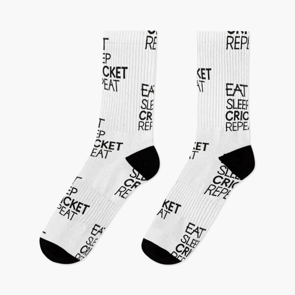 Item preview, Eat sleep cricket repeat designed and sold by ReluctantChickn.