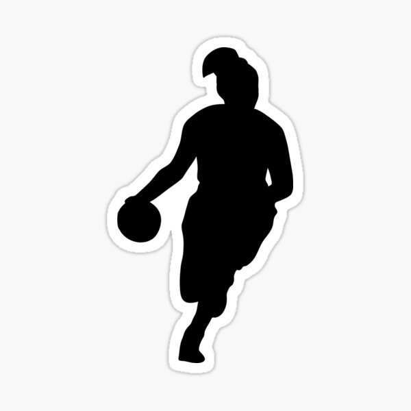 Basketball woman - woman - girl - sport Sticker
