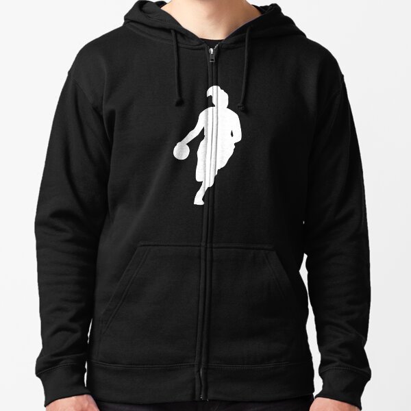 Basketball player woman girl lady Zipped Hoodie